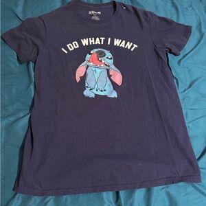 Disney Stitch Navy Blue Kids T-Shirt